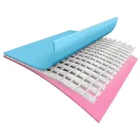 Бассейн каркасный Pink Frame Pool, 244&times;76 см, розовый, круглый, 28290NP INTEX