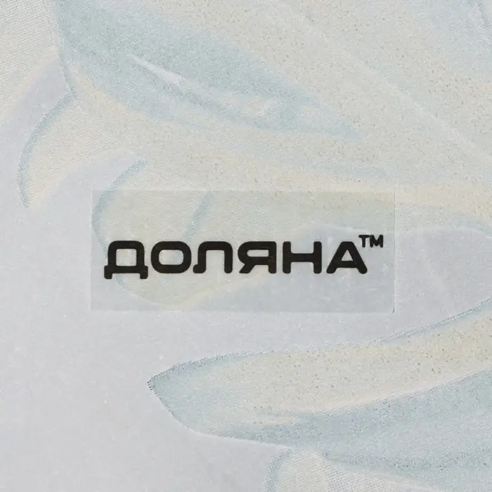 Тарелка стеклянная Доляна «Монстера», d=23 см Тарелка стеклянная Доляна «Монстера», d=23 см