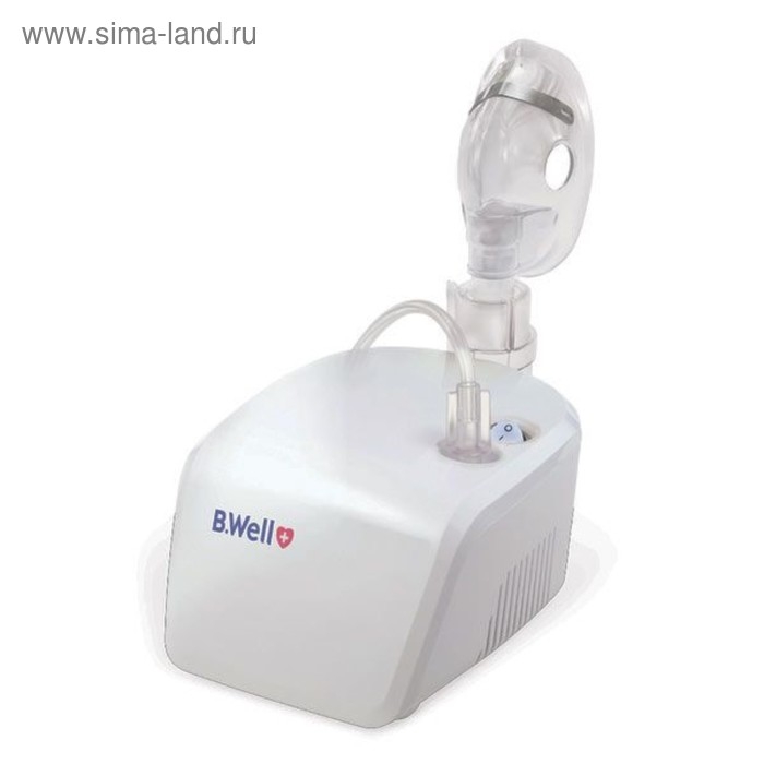 Ингалятор (небулайзер) B.Well PRO-110, компрессорный, 2-8 мл, 54 дБ, белый Ингалятор (небулайзер) B.Well PRO-110, компрессорный, 2-8 мл, 54 дБ, белый