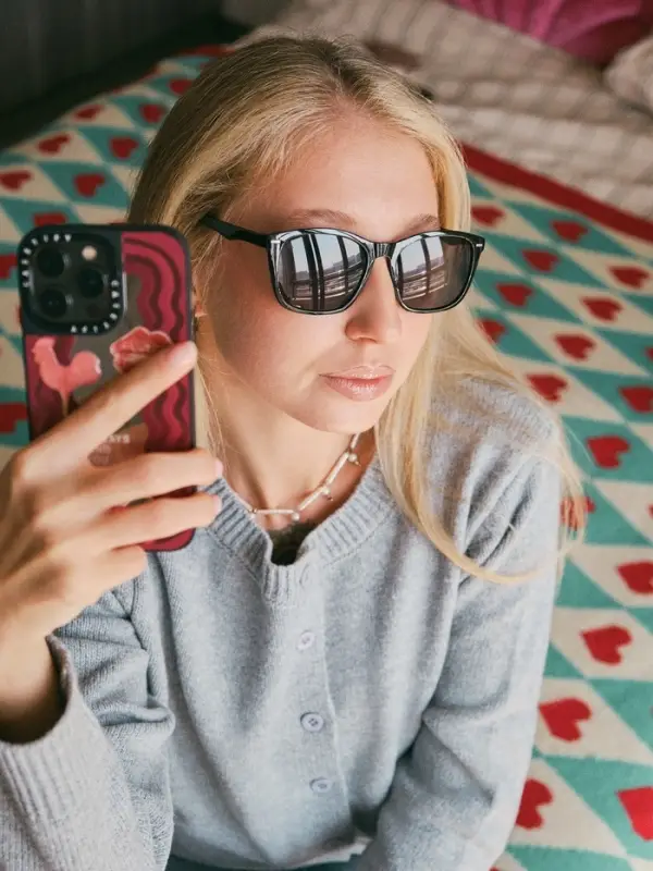 Очки солнцезащитные &laquo;OneSun. Wayfarer&raquo;, uv 400, линза 4.5&times;6 см, чёрный