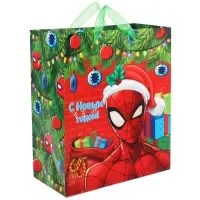 Пакет ламинат вертикальный &laquo;С Новым годом!&raquo;, 23&times;27&times;11.5 см, &laquo;Супергерой&raquo;