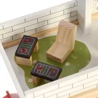 Кукольный домик с мебелью