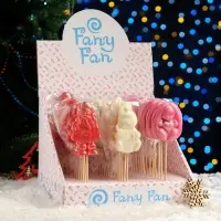 Карамель леденцовая новогодняя "Новогодние персонажи", со вкусом клубники, малины, дыни, 30 г Карамель леденцовая новогодняя "Новогодние персонажи", со вкусом клубники, малины, дыни, 30 г