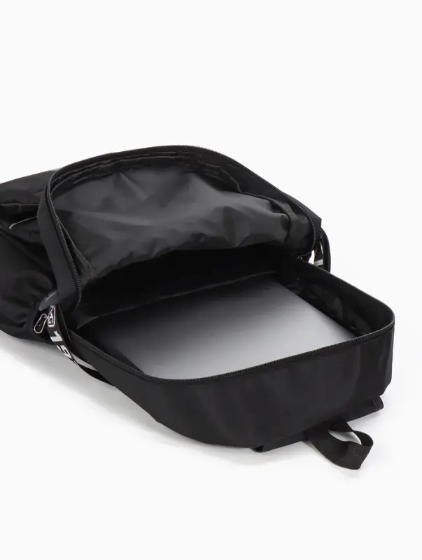 Рюкзак школьный, для мальчика, с рисунком, 1 отделение, 5 карманов, 31&times;14&times;45 см, чёрный