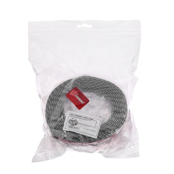 Защитная накладка на порог автомобиля TORSO, самоклеящаяся, карбон, 5х250 см Защитная накладка на порог автомобиля TORSO, самоклеящаяся, карбон, 5х250 см