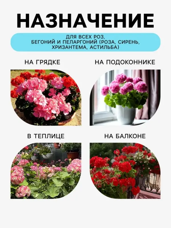 Грунт для всех видов Роз, Бегоний, Пеларгоний &laquo;Рецепты Дедушки Никиты&raquo;, 5 л