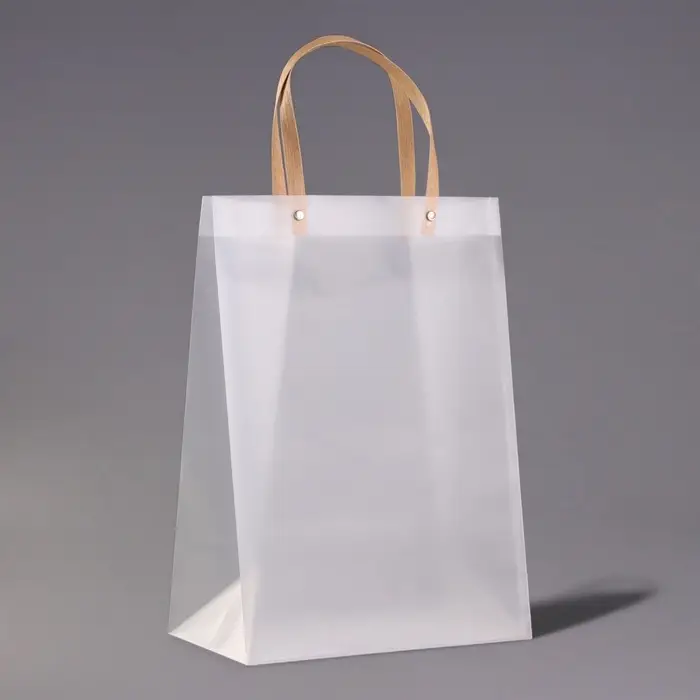 Пакет подарочный PP, прозрачный, матовый, 25&times;15&times;35 см