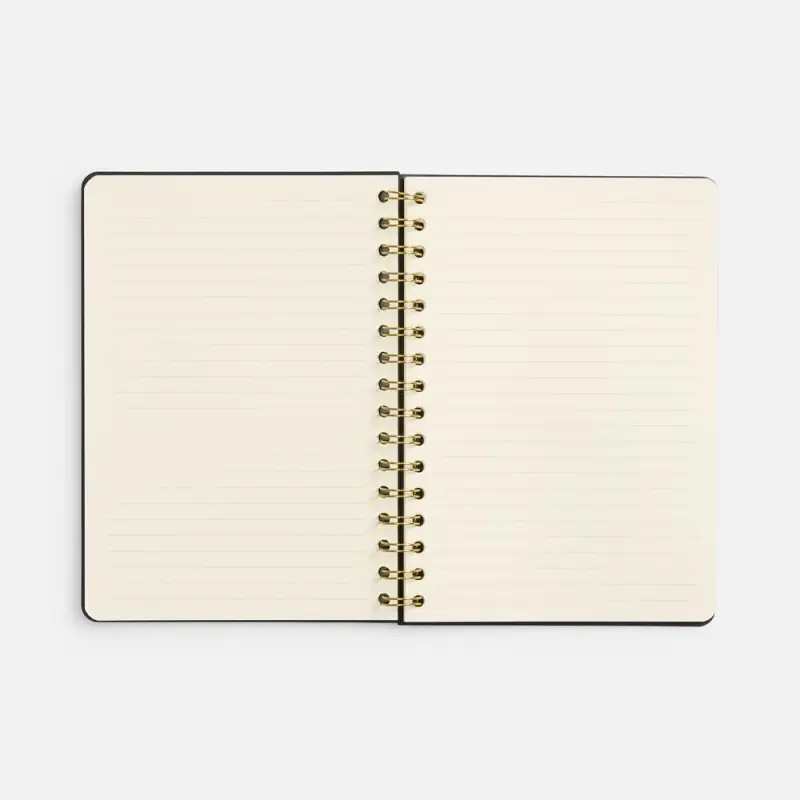 Ежедневник Spiral, недатированный, черный Ежедневник Spiral, недатированный, черный