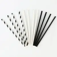 Трубочки бумажные 12 шт «Дерзость» Трубочки бумажные 12 шт «Дерзость»