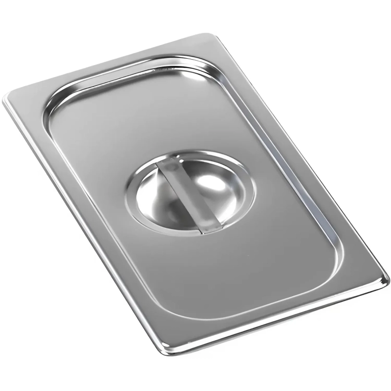 Крышка для гастроемкости 1/3, нерж. сталь AISI201, 325x17.6мм,толщина 0,7мм