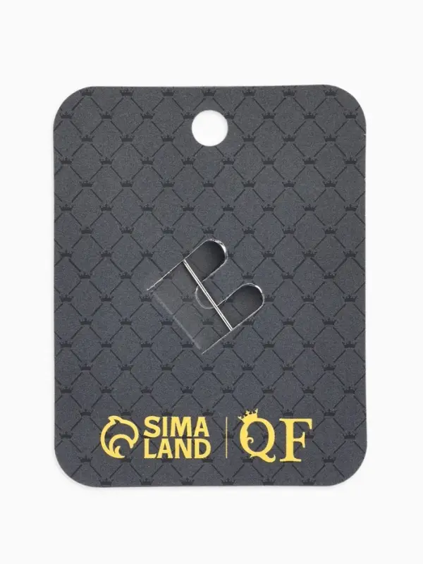 Брошь &laquo;Балерина&raquo;, белая в серебре