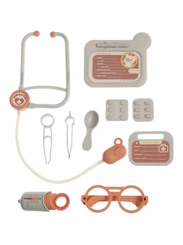 Набор доктора &laquo;Добрый доктор&raquo; 10 предметов световые и звуковые эффекты