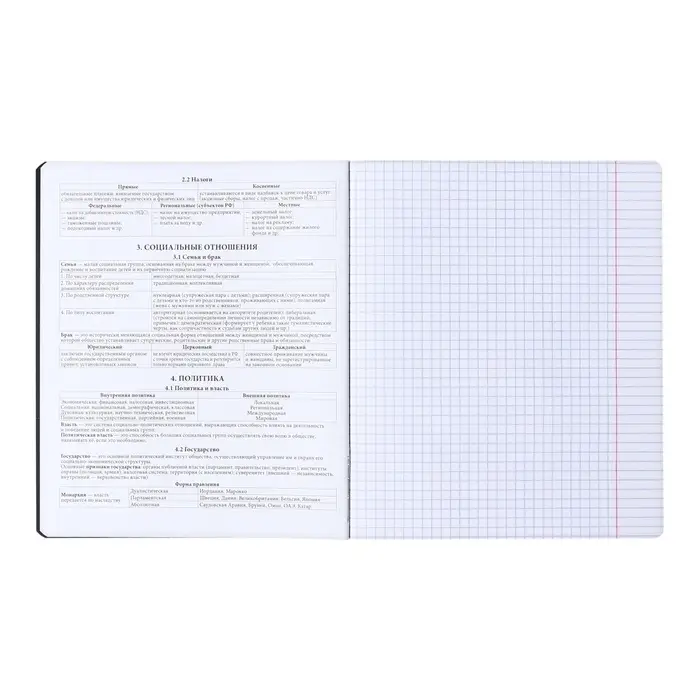 Набор предметных тетрадей ErichKrause &laquo;Зри в корень&raquo;, 12 предметов, 48 листов, со справочным материалом, пластиковая обложка