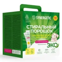 Порошок для стирки SYNERGETIC, универсальный, 100 стирок