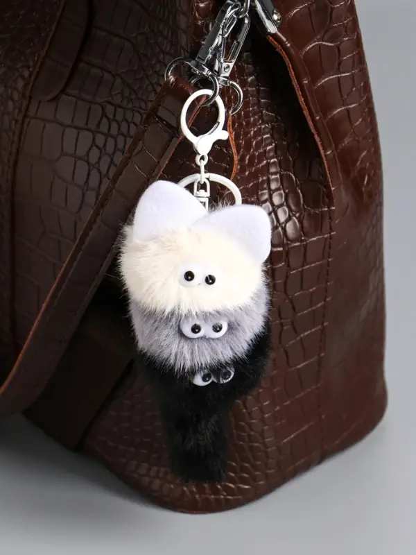 Пушистик на кольце "Три кота" 17х7,5х5 см