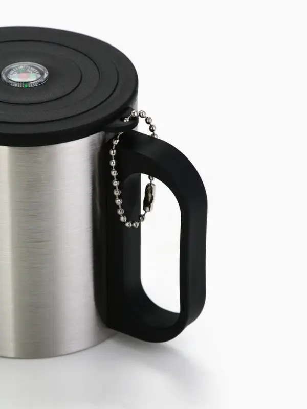Термокружка &laquo;23 февраля&raquo;, 180 мл, с компасом