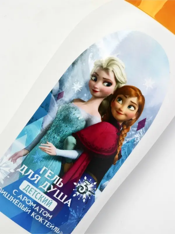 Детский гель для душа, аромат: вишневый коктейль, 300 мл, Снежная принцесса