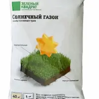 Газон Солнечный &laquo;Зеленый квадрат&raquo;, 1 кг