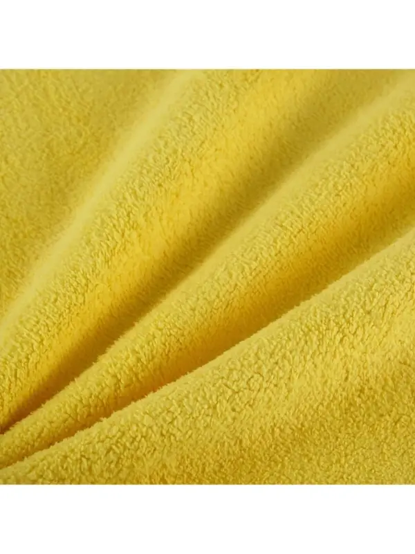 Тряпка для мытья автомобиля, CARTAGE, микрофибра, 400 г/м&sup2;, 40&times;60 cм, желто-серая