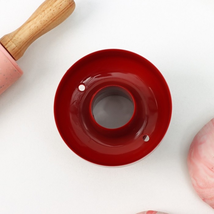 Форма для пончиков Доляна «Классика», 8,5×8,5×6 см, цвет МИКС Форма для пончиков Доляна «Классика», 8,5×8,5×6 см, цвет МИКС