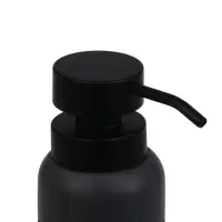 Диспенсер для жидкого мыла тм VETTA Модена, 230мл, полирезин, серый, 7x7x15см