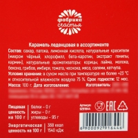 Леденцы «Не сюрприз» с гадкими вкусами, 100 г.