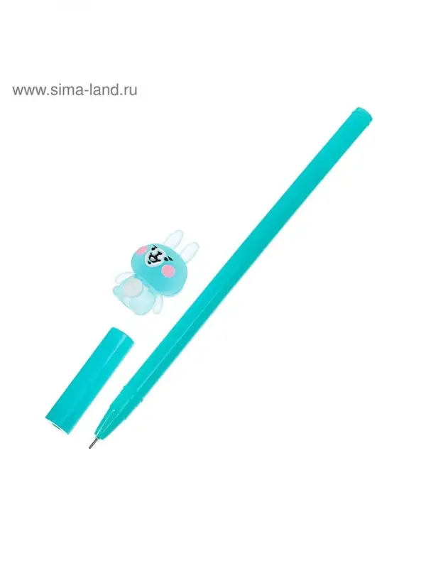Ручка - прикол шариковая «Зайка», МИКС