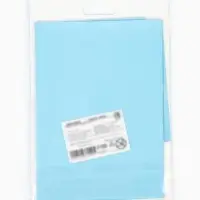 Воздушный шар фольгированный 39" "Бантик" цвет голубой