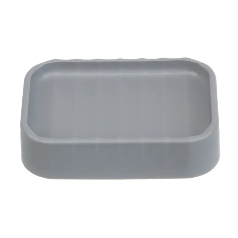 Мыльница тм VETTA Сидней, пластик, PP, серый, 11,4x7,3x2,8см