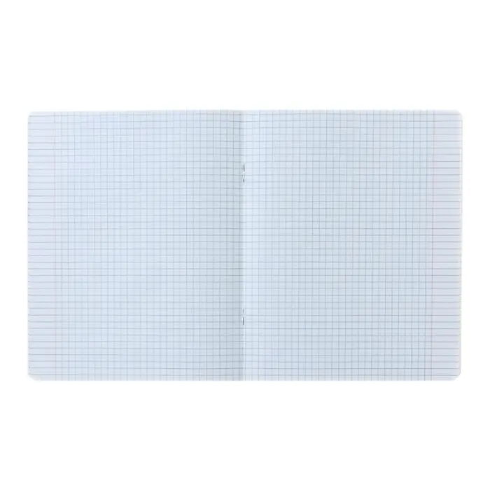Тетрадь 24 листа в клетку Calligrata "Однотонная Пастель", обложка мелованный картон, блок офсет, белизна 95%, МИКС