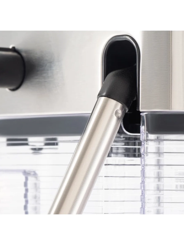 Кофеварка рожковая HEM-9999 серебристый