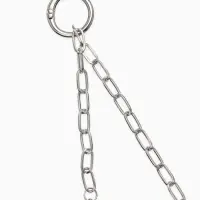 Бодичейн женская «Сердце на цепочке» с бусинами, 135 см, белый в серебре Бодичейн женская «Сердце на цепочке» с бусинами, 135 см, белый в серебре