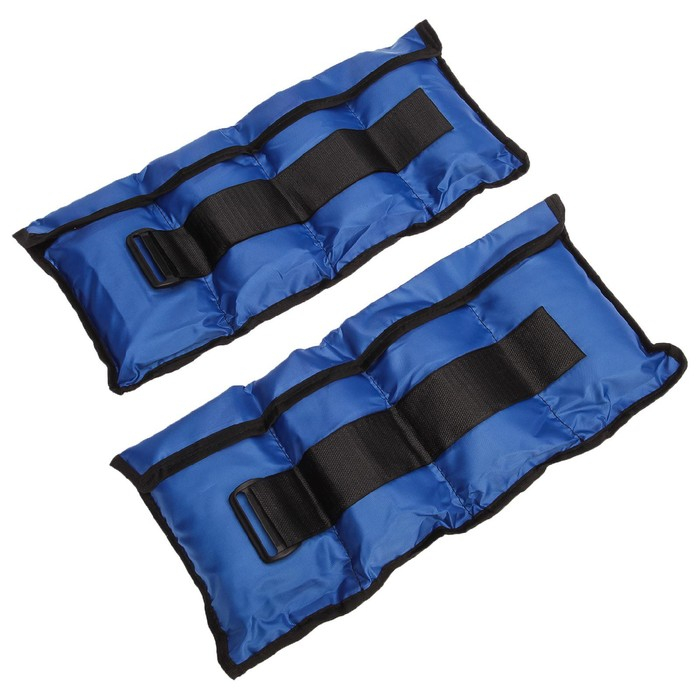 Утяжелители ONLYTOP, со сменным весом, 2 шт. × 2 кг, цвет МИКС Утяжелители ONLYTOP, со сменным весом, 2 шт. × 2 кг, цвет МИКС