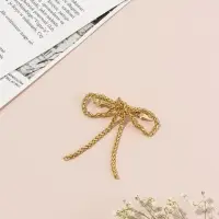 Заколка - автомат для волос QF &laquo;Сентаза&raquo;, 7.5 см, золото