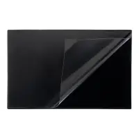 Настольное покрытие Calligrata, 38&times;59 см, черное, с прозрачным клапаном