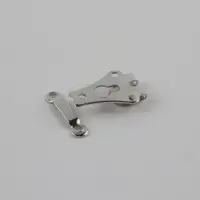Крючки пришивные для брюк, железо, 2×1.5 см, 2 шт., цвет серебряный