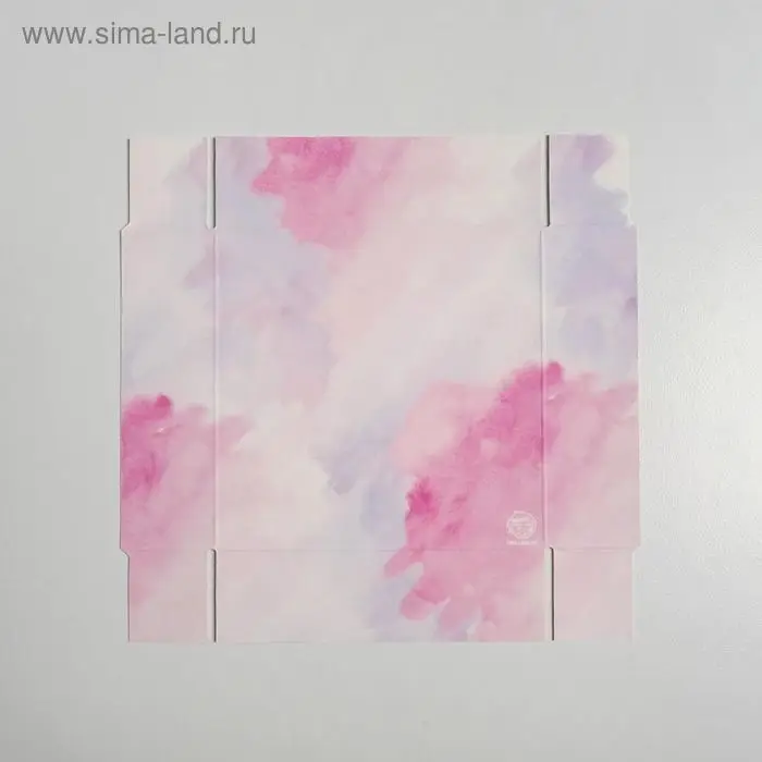 Кондитерская упаковка, коробка для макарун с пластиковой крышкой, «Весенний подарок», 12 х 12 х 3.5 см Кондитерская упаковка, коробка для макарун с пластиковой крышкой, «Весенний подарок», 12 х 12 х 3.5 см