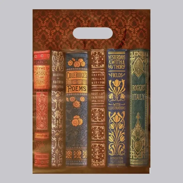 Пакет &laquo;Книги&raquo; полиэтиленовый с вырубной ручкой, 50 мкм, 30&times;40 см