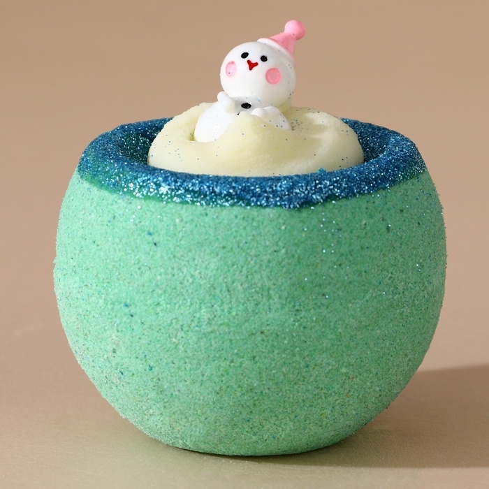 Бомбочка для ванны с игрушкой ЧИСТОЕ СЧАСТЬЕ «Снеговик», 130 г, Новый Год Бомбочка для ванны с игрушкой ЧИСТОЕ СЧАСТЬЕ «Снеговик», 130 г, Новый Год