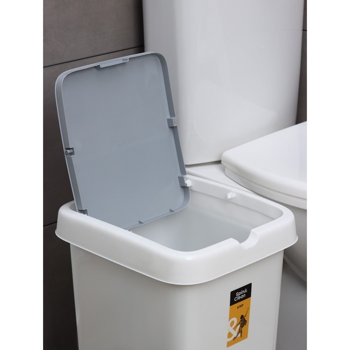 Контейнер для мусора Svip «Квадра», 25 л, цвет МИКС Контейнер для мусора Svip «Квадра», 25 л, цвет МИКС