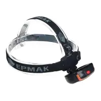 Фонарь налобный тм ЕРМАК, COB LED, 65 Лм, 3xAAA, 0,65 Вт, 6,5х4,7х3см, пластик