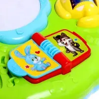 Развивающий столик ZABIAKA &laquo;Весёлая игра&raquo;, 3 в 1, световые и звуковые эффекты