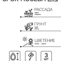 Семена Ирис "Желтый флаг", ц/п, 3 шт. Семена Ирис "Желтый флаг", ц/п, 3 шт.