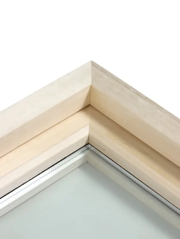 Окно, 60×80см, однокамерный стеклопакет, осина Окно, 60×80см, однокамерный стеклопакет, осина