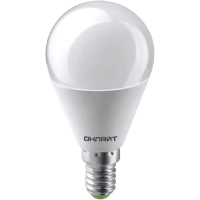 Лампа светодиодная ОНЛАЙТ OLL-G45-10-230-6.5K-E14 10Вт Е14 6500К 61967