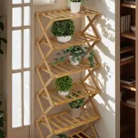 Стеллаж универсальный, 6 полок, 50&times;25&times;110 см, напольный, открытый, Greengo