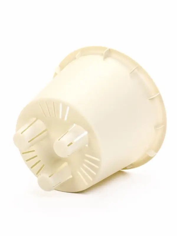 Кашпо со вставкой 1,9 л d18 см h16,5 см РАМОНА белый