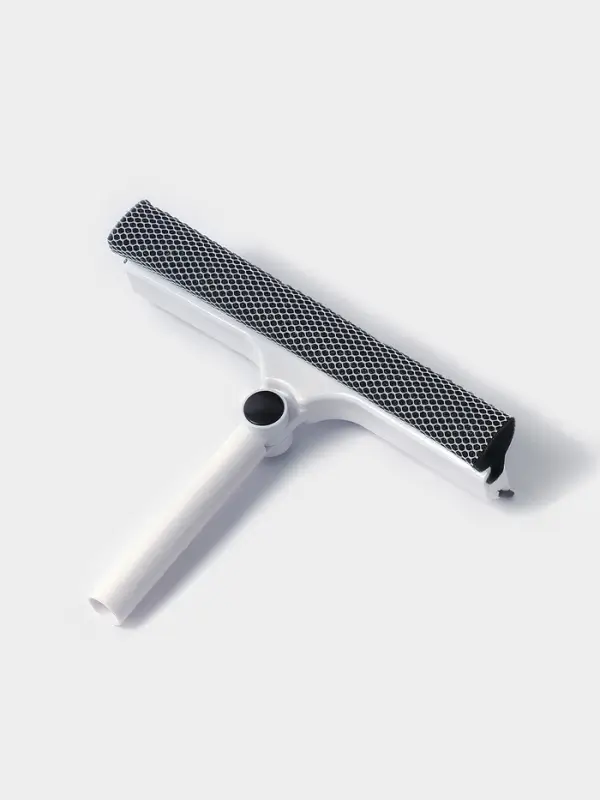 Окномойка с поролоновой насадкой, телескопическая ручка, поворот на 180&deg;, 26&times;3.5&times;98(128)