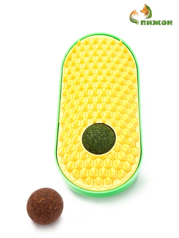 Игрушка-чесалка для кошек с кошачьей мятой и мататаби 13,5 см Игрушка-чесалка для кошек с кошачьей мятой и мататаби 13,5 см