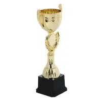 Кубок 175, наградная фигура, золото, подставка пластик, 26.2&times;9.5&times;7.7 см